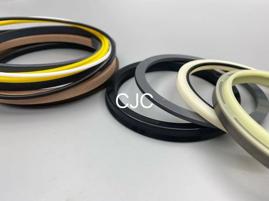 قطعات تجهیزات بیل مکانیکی کیت آب بندی سیلندر هیدرولیک PTFE مقاوم در برابر حرارت