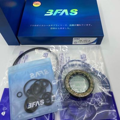 کیت مهر و موم سیلندر هیدرولیک ماشین آلات TPFE با قطر 5-500 میلی متر با مقاومت در برابر حرارت روغن