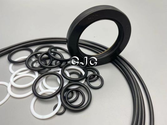 مهر و موم روغن لاستیکی ماشین آلات، کیت مهر و موم هیدرولیک ضد آب برای بیل مکانیکی SG08E