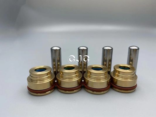 نقره ای هیدرولیک دریچه خلبانی مسی مواد NBR برای بیل مکانیکی