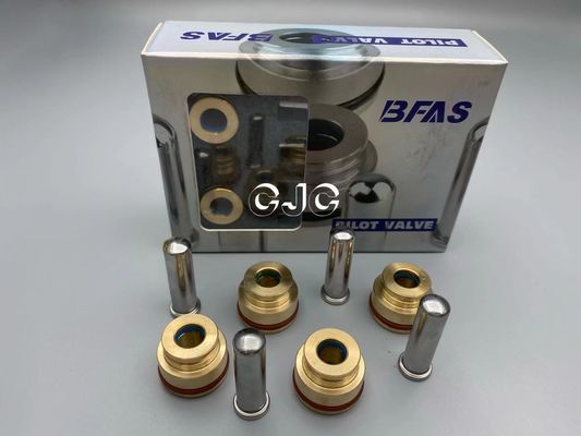 نقره ای هیدرولیک دریچه خلبانی مسی مواد NBR برای بیل مکانیکی