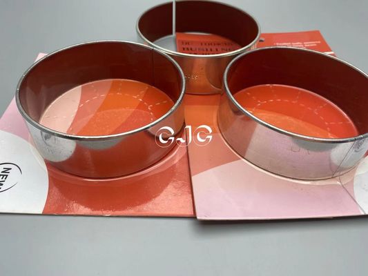 بوش سیلندر هیدرولیک مسی فولادی با پایداری شیمیایی برای بیل مکانیکی SK100-3