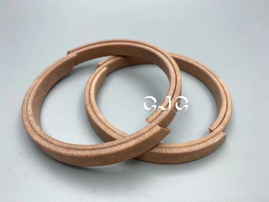 رنگ قهوه ای 07156-01012 مهر و موم حلقه روغن مواد PTFE برای هیدرولیک موبایل
