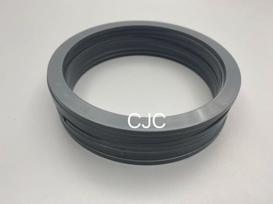 58*100*3 حلقه پشتیبان BRT قطعات یدکی مقاوم در برابر سایش پر شده از PTFE خالص برنز