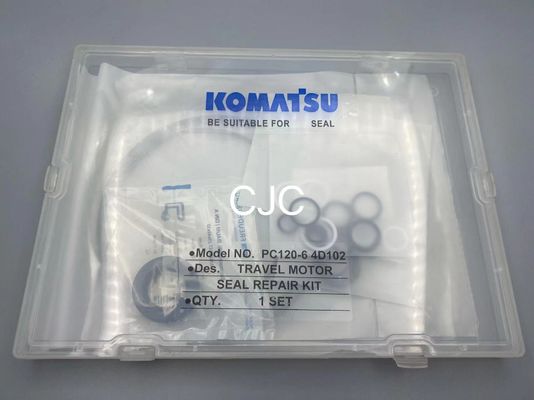 PC120-6 هیدرولیک موتور مسافرتی کیت مهر و موم بیل مکانیکی Travel Motor Assy